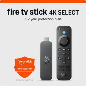 Amazon Fire TV Stick 4K Select con plan de protección de 2 años